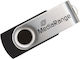 MediaRange 64GB USB 2.0 Stick Negru