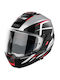 Nolan N120-1 Nightlife Metal Full Face Helmet with Sun Visor ECE 22.06 White Red/Black 27