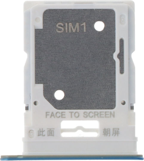 Υποδοχή Κάρτας Sim Μπλε για Poco X4 Pro Xiaomi Poco X4 Pro 5G