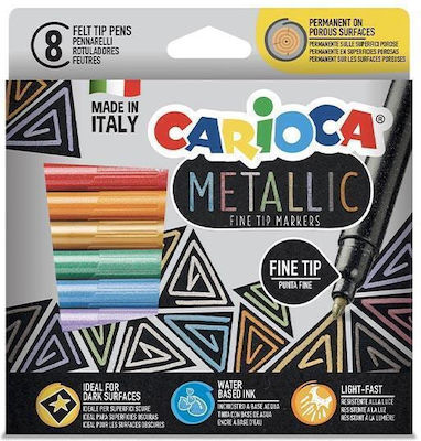 Carioca Metallic Zeichenmarker Dünn