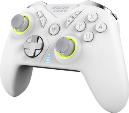 Dragonshock Nebula Pro Ασύρματο Gamepad για Switch Λευκό