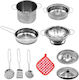 Cooking Toy / Kitchen Utensils Κουζινικά Σκεύη 9pcs