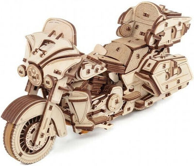 Ewa Wooden Construction Toy Motorbike