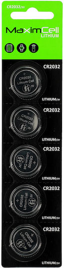 Maximcell Батерии Литий За часовници CR2032 3V 5бр