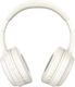 XO BE41 Wireless / Wired Over Ear Headphones with 60 hours of Operation Off-White