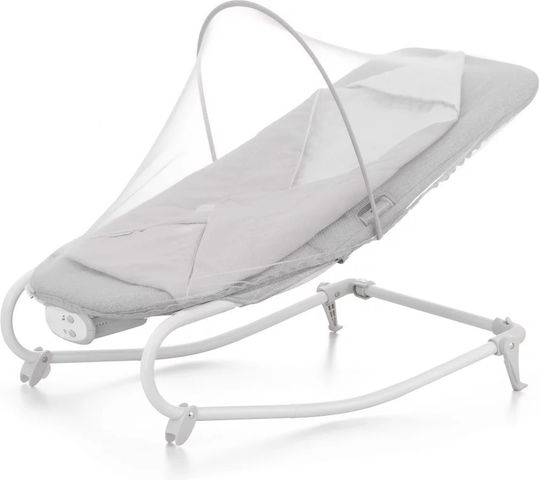 Kinderkraft Electric Relax pentru Bebeluși Felio 2 cu Vibrații Gri pentru Copil până la 9kg