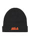 Jack & Jones Beanie Unisex Beanie Knitted Black/Orange