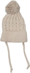 Recos Knitted Beanie Beige