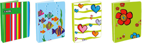 Next Biblioraft 4/30 pentru Hârtie A4 cu 2 Rings Inele Xnotes 6buc
