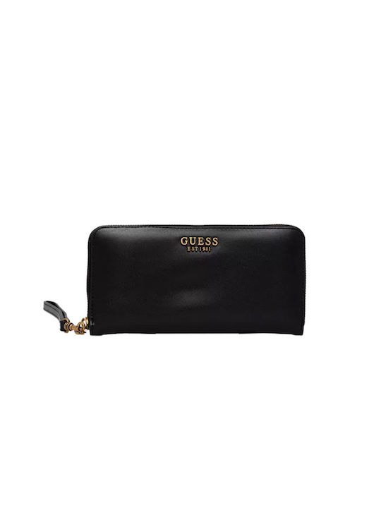 Guess Laurel Slg Groß Frauen Brieftasche Klassiker Schwarz