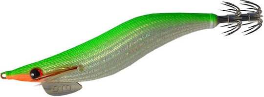 DTD Diamond Oita Squid Jigs Fluorescent 9.6cm/14.4gr Green