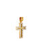 Daskalakis Women's Gold Cross 14K