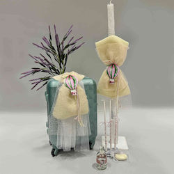 Katsigiannis Baptism Set with Theme Hot Air Balloon 8pcs