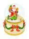 Christmas Snowball with Santa Claus