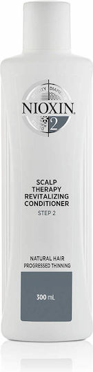 Nioxin System Scalp Therapy Revitalizing System 2 Step Conditioner κατά της Τριχόπτωσης για Όλους τους Τύπους Μαλλιών για Φυσικά Μαλλιά με Προχωρημένη Αραίωση 300ml