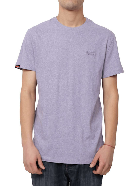 Superdry D1 Ovin T-shirt Μωβ