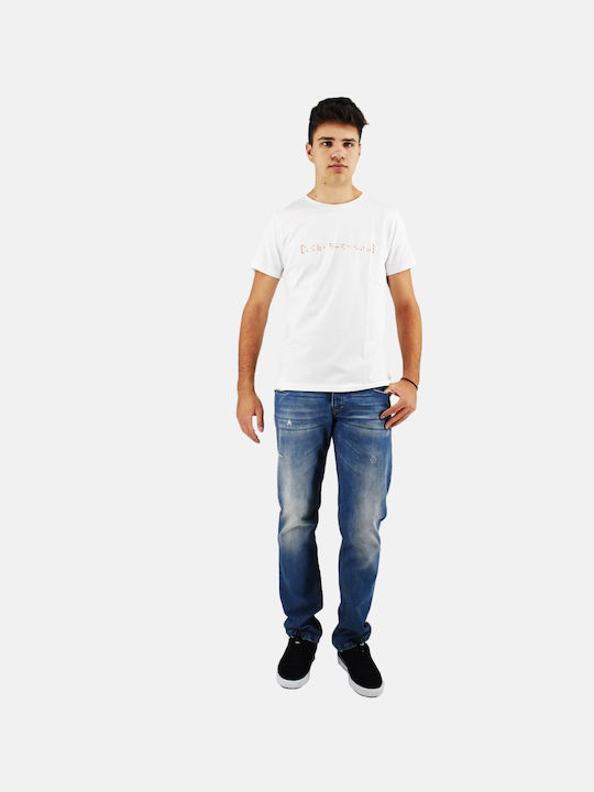 Men's Jeans Pants with Slim Fit Blue