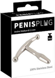 PenisPlug BDSM Accessory σε Ασημί Χρώμα
