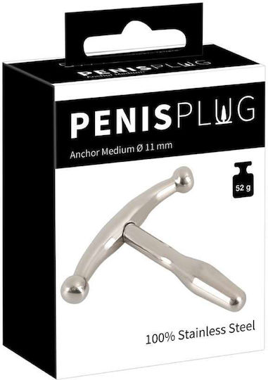 PenisPlug BDSM Accessory σε Ασημί Χρώμα