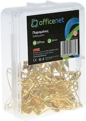 Officenet Παραμάνες σε Χρυσό χρώμα 50τμχ