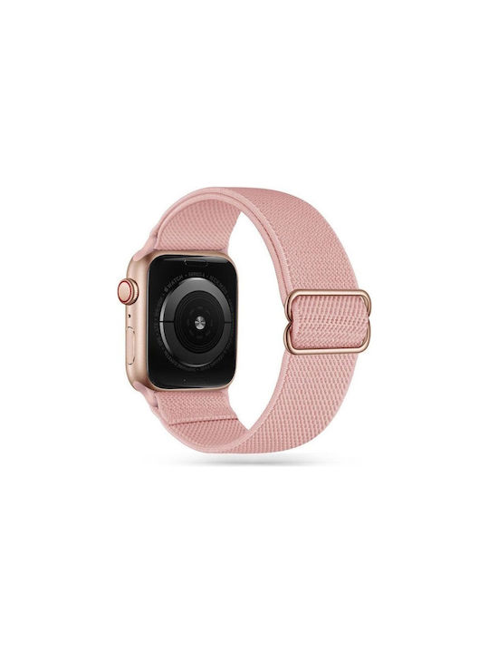 Wiwu Braided Armband Stoff Rose Gold (Apple Watch 42/44/45/49 - Rose Gold)