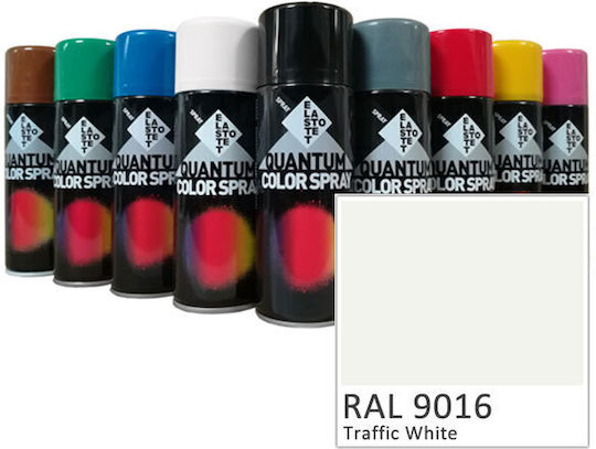 Mporazanis Σπρέι Βαφής με Ματ Εφέ Λευκό White Matt 400ml