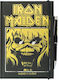 Grupo Erik Notebook A5 96 Sheets with Hard Cover and Pen Holder Black