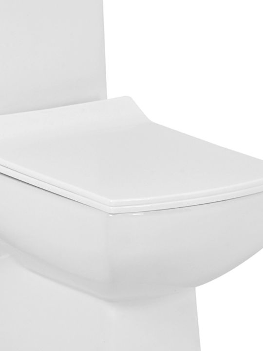 Ravenna Toilettenbrille Kunststoff Weiß