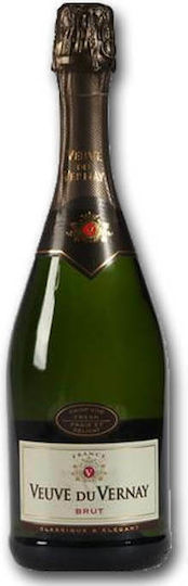 Veuve Du Vernay Κρασί Chardonnay Λευκό Ξηρό Αφρώδες 750ml