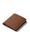Coin Wallet Leather Men's Wallet with RFID Brown