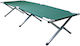 Folding Guest Bed Campaign Single Green