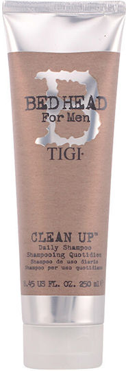 Tigi Bed Head For Men Clean Up Σαμπουάν Ενυδάτωσης για Όλους τους Τύπους Μαλλιών 250ml