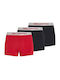 Men's Boxers black/chili pepper 3Pack