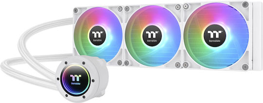 Thermaltake TH360 V2 ARGB Sync v2 Water Cooling AIO CPU with 3 White 120mm Fans