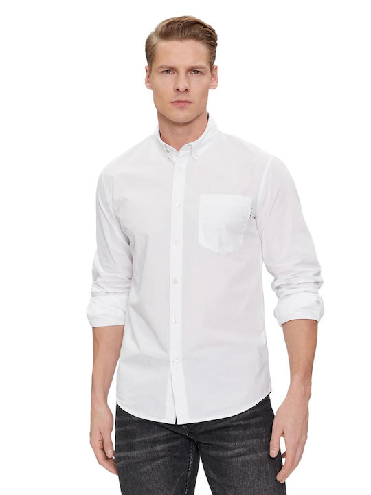 Pepe Jeans Long Sleeve Cotton Shirt in Regular ...