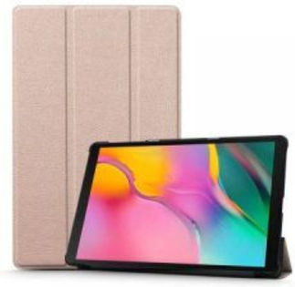 Flip Cover Ροζ Χρυσή (Lenovo Tab E10)