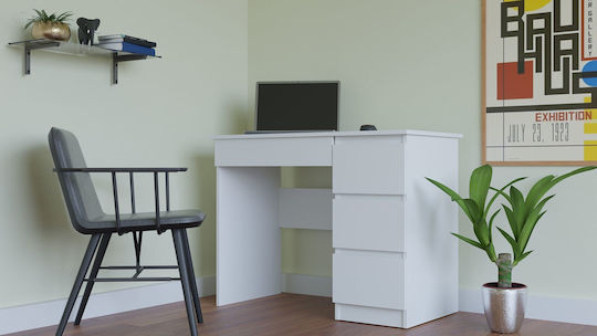 Γραφείο Mijas 98x51x76εκ. White