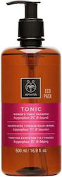 Apivita Women’s Tonic Hippophae Tc Σαμπουάν κατά της Τριχόπτωσης για Εύθραυστα Μαλλιά 500ml