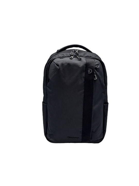 Discovery Men's Fabric Backpack Waterproof Black