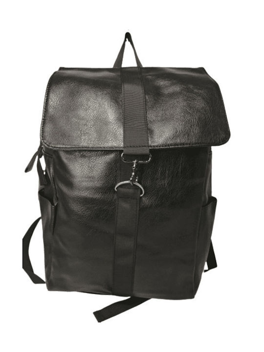 Paolo Bags Men's Backpack Black