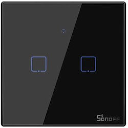 Sonoff Wall Switch Two-Way Black