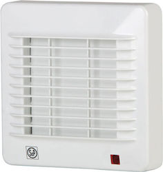 S&P Ventilator Bathroom 98mm White