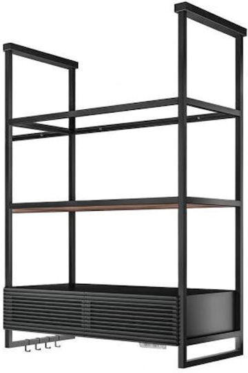 Elica Open Suite Superior BL/F/80 Insel-Dunstabzug 80cm Schwarz