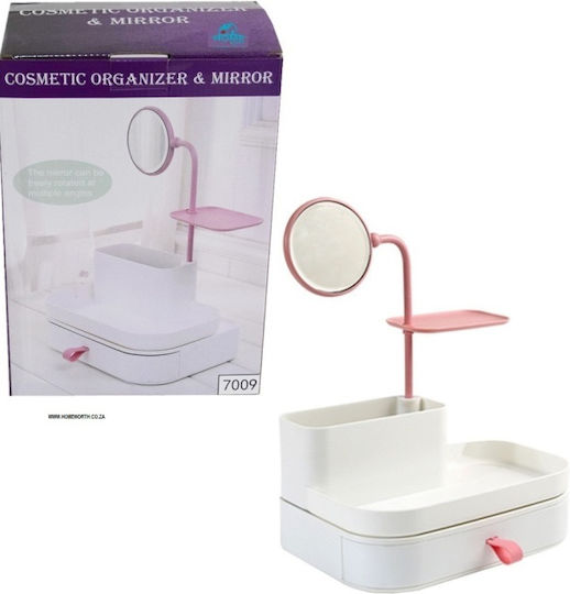 Kosmetik Organizer mit Schubladen & Trennzeichen 41x28x18,5cm
