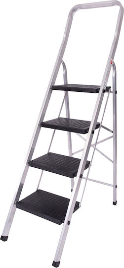 Vasomichaniki 8140α Step Ladder Aluminum 4 Steps
