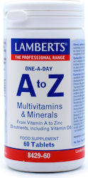Lamberts A To Z Multivitamins Мултивитамини 60 Таблетки Lamberts A To Z Multivitamins Мултивитамини 60 Таблетки