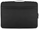 Sandmarc Leather Edition Θήκη για Laptop 14" MacBook Pro 14" σε Μαύρο χρώμα