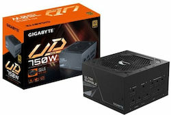 Gigabyte 750W Negru Sursă de Alimentare Calculator Complet modular 80 Plus Gold (GP-UD750GM-PG5)