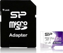 Silicon Power Superior Pro microSDXC 128GB Class 10 U3 V30 A1 UHS-I με αντάπτορα