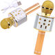 BB-Shop Kabelloses Karaoke-Mikrofon IN0136 Gold